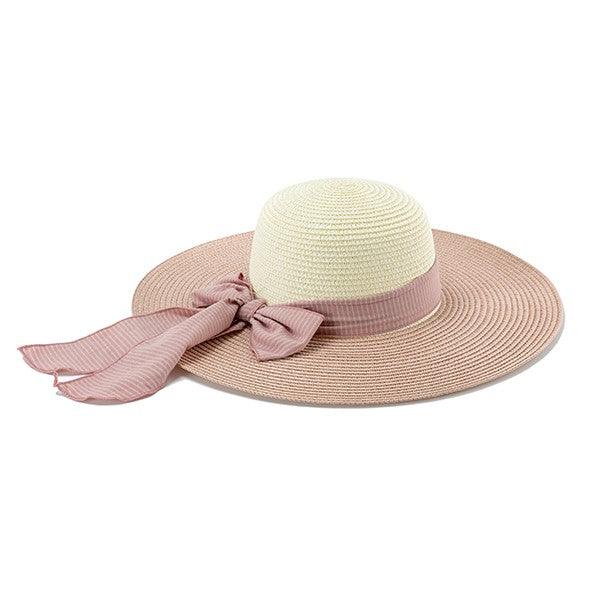 Ribbon Band Straw Hat - Leo’s Look Your Best