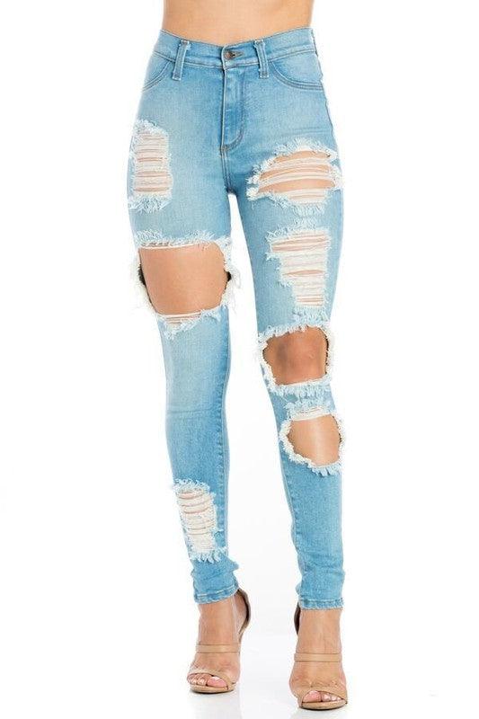 Lauren High Rise Skinny Jean - Leo’s Look Your Best
