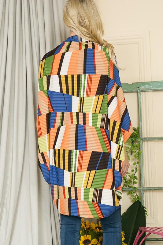 Dolman Open Front Cardigan - Leo’s Look Your Best