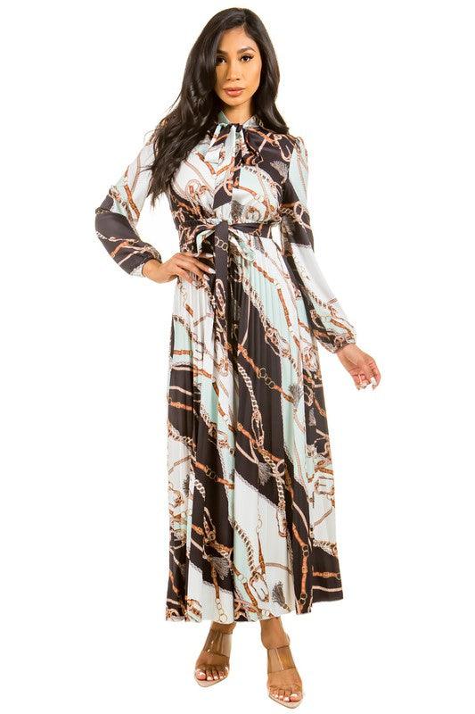 LONG MAXI FASHION DRESS - Leo’s Look Your Best