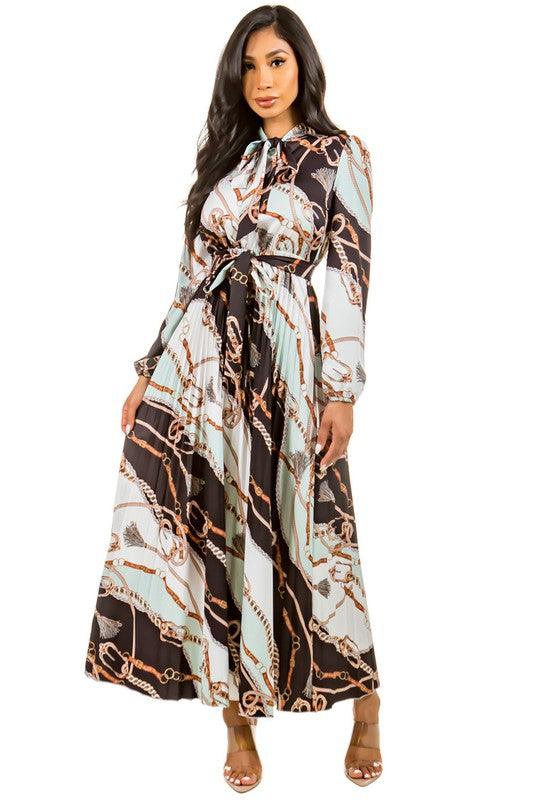 LONG MAXI FASHION DRESS - Leo’s Look Your Best
