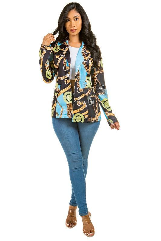 Colorful Blazere - Leo’s Look Your Best