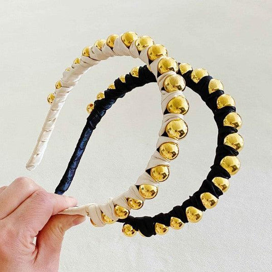 Emily Satin Wrapped Headband - Leo’s Look Your Best