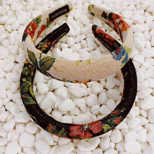 Vintage Garden Floral Headband - Leo’s Look Your Best