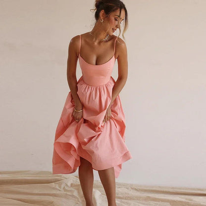 2024-Women-s-Dresses-Pink-Elegant-and-Pretty-Midi-White-Vacation-Dress-Spaghetti-Strap-Beach-Dress_2b26c547-85f8-4c9f-bc10-11bc9c687e63 - Leo’s Look Your Best 