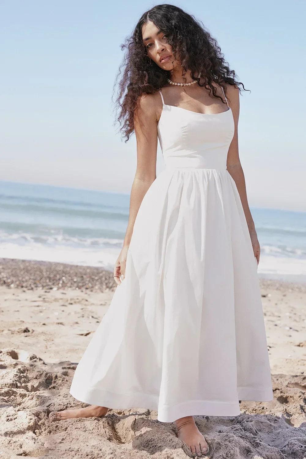 2024-Women-s-Dresses-Pink-Elegant-and-Pretty-Midi-White-Vacation-Dress-Spaghetti-Strap-Beach-Dress_50bc01d3-d11d-4400-bfe7-da388938e385 - Leo’s Look Your Best 