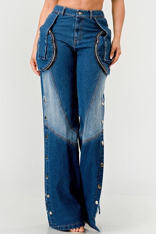 Indigo Trailblazer Denim Pants - Leo’s Look Your Best