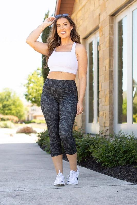 Army Camo Capri - Leo’s Look Your Best