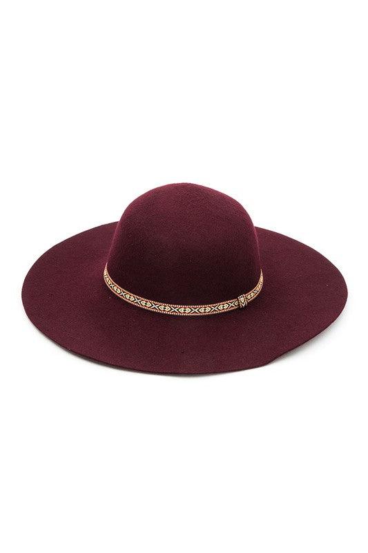 Wool Felt Fashion Floppy Hat - Leo’s Look Your Best