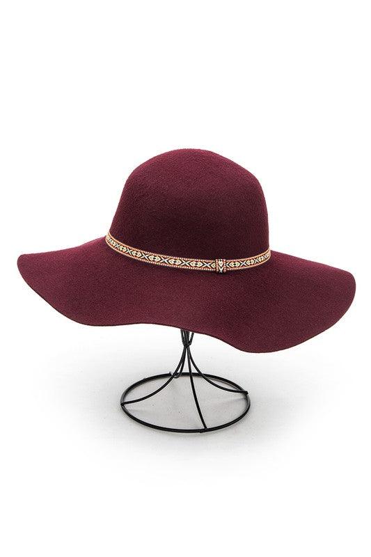 Wool Felt Fashion Floppy Hat - Leo’s Look Your Best 