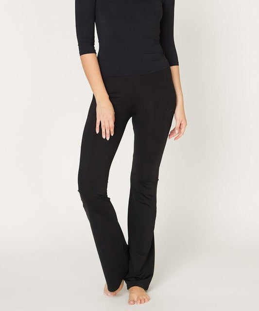 Bamboo Slim Bell Bottom Yoga Pants - Leo’s Look Your Best