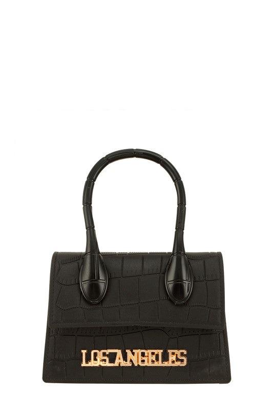 Los Angeles Charm Jelly Chain Crossbody Bag - Leo’s Look Your Best