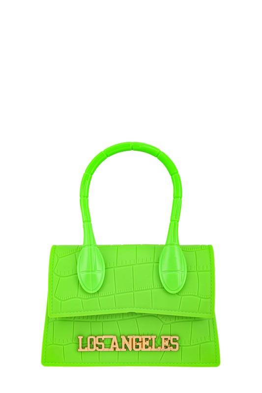 Los Angeles Charm Jelly Chain Crossbody Bag - Leo’s Look Your Best