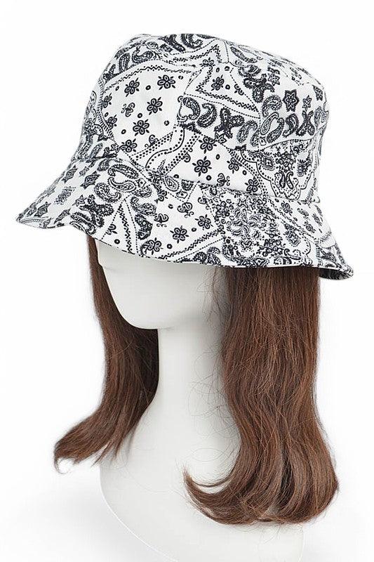 Bandana Print Fashion Bucket Hat - Leo’s Look Your Best