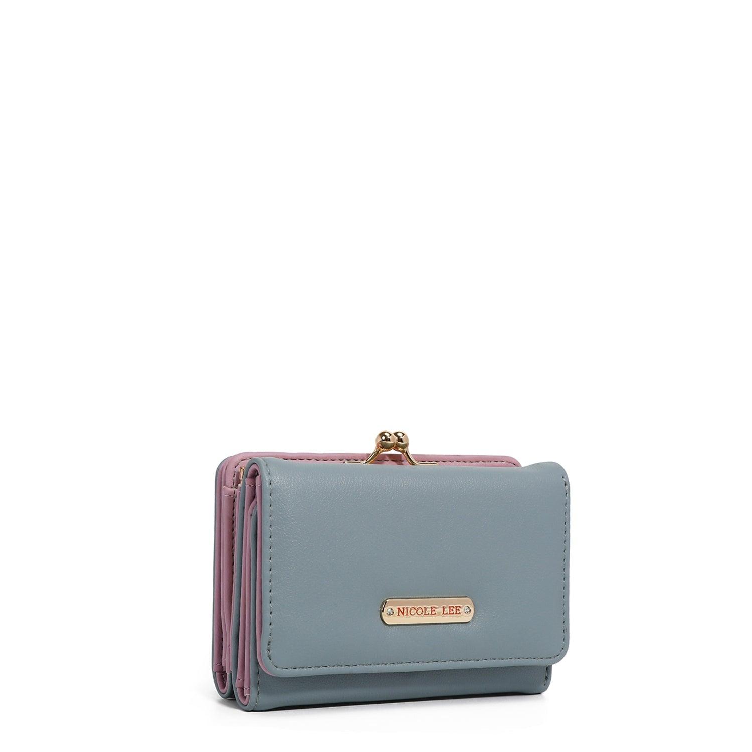 Nicole Lee USA Vegan Leather Trifold Wallet - Leo’s Look Your Best