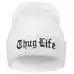 2021 New West Beach Gangsta THUG LIFE Winter Warm Fashion Beanies Knitted Bonnet Skullies Caps Hip Hop Gorros Knit Hat Bonnets - Leo’s Look Your Best 