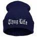 2021 New West Beach Gangsta THUG LIFE Winter Warm Fashion Beanies Knitted Bonnet Skullies Caps Hip Hop Gorros Knit Hat Bonnets - Leo’s Look Your Best 