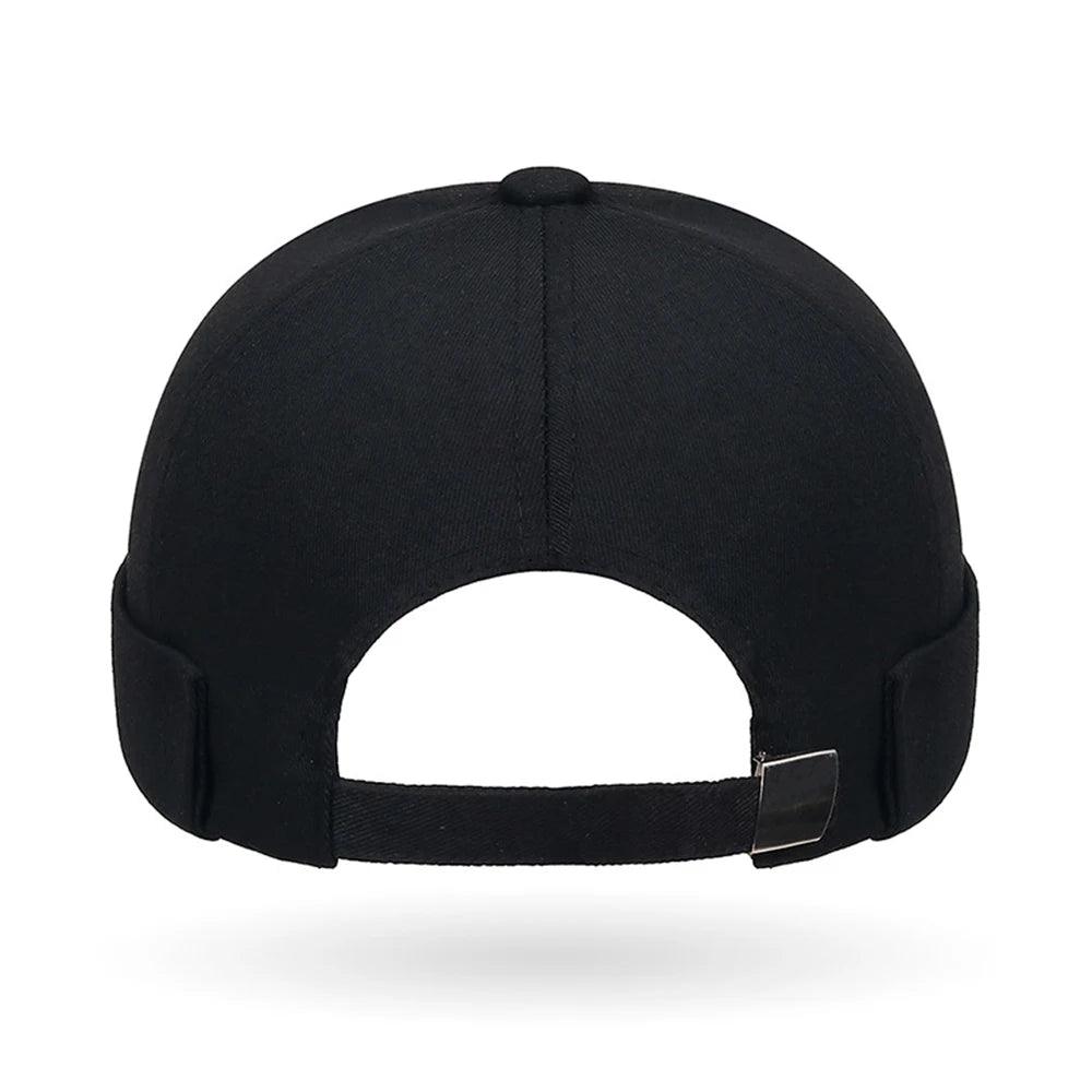 Ashion Men Docker Cap Skullcap Retro Sailor Cap Dome Melon Beanie Hats Men Women Hip Hop Brimless Hat Skillcap Bonnet Dad Caps - Leo’s Look Your Best 