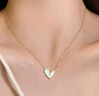 Kpop Cross Shaped Crystal Zircon Necklace For Women Sweet Cool Pendant Clavicle Chain Choker Valintines Day Gift Silver Jewelry - Leo’s Look Your Best 