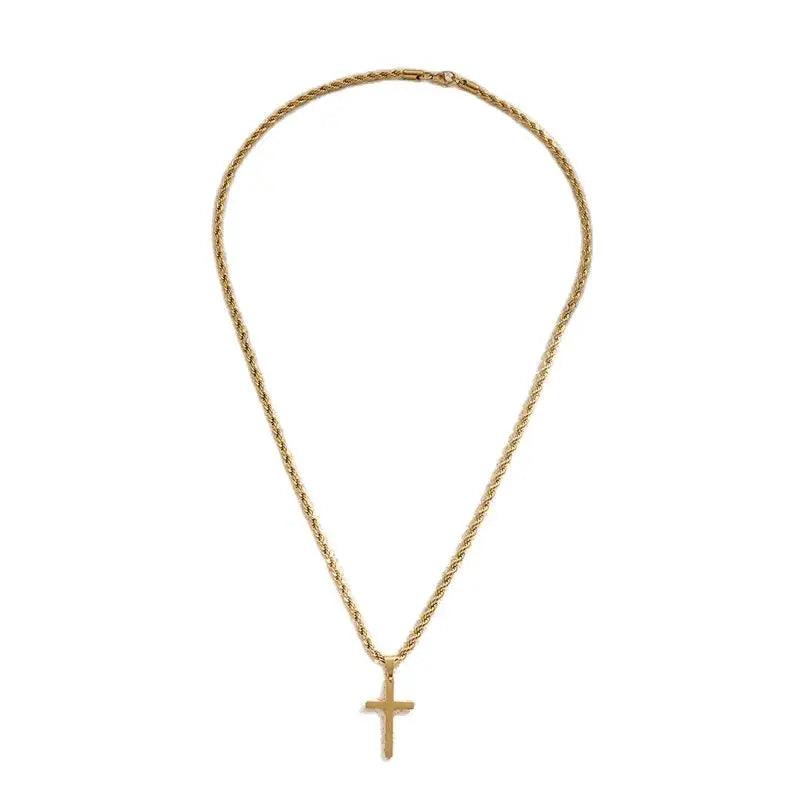 2024 New Pendant Necklace for Men Women Minimalist Gold Color Jewelry Male Female Necklaces Chokers Gifts - Leo’s Look Your Best 