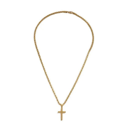 2024 New Pendant Necklace for Men Women Minimalist Gold Color Jewelry Male Female Necklaces Chokers Gifts - Leo’s Look Your Best 