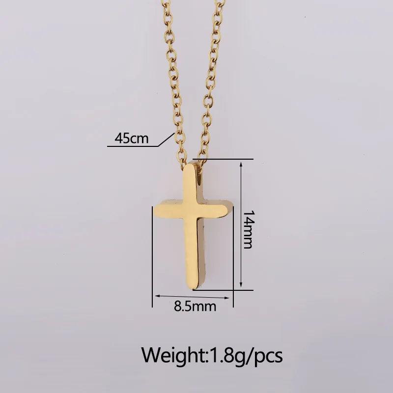 2022 Classic Necklace for Men Fashion Stainless Steel Pendant Black Minimalist Chain Necklace Punk Friendship Jewelry Gift - Leo’s Look Your Best 