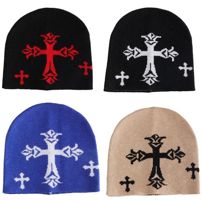 InsStyle Skull Hat Boys Girl Hiphop Beanie Hat Pilling Resistant Jacquard Hats - Leo’s Look Your Best 