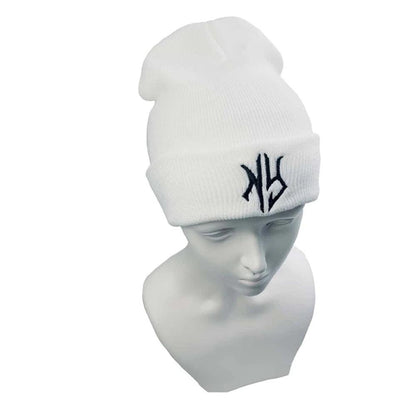 Beanie Embroidered knit cap - Leo’s Look Your Best 