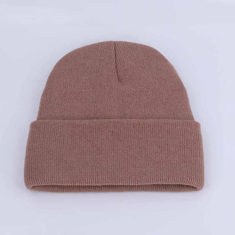 Winter Hats for Woman New Beanies Knitted Fluorescent Cute Hat Girls Autumn Female Beanie Caps Warmer Bonnet Ladies Casual Cap - Leo’s Look Your Best 