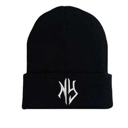 Beanie Embroidered knit cap - Leo’s Look Your Best 