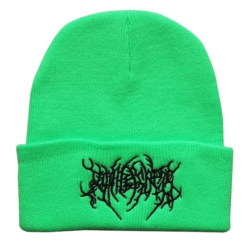 InsStyle Knitting Beanie Hat Handmade Skull Hat Unisex Couple Hat Unisex Breathable Pullover Hat for Outdoor Drop Shipping - Leo’s Look Your Best 