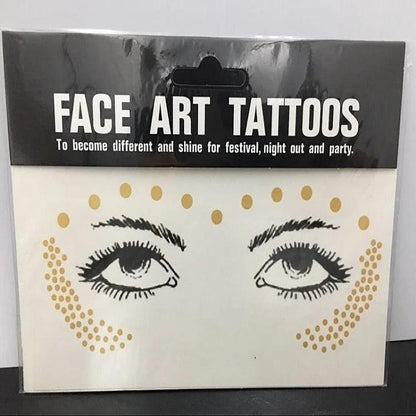 New Freckles Stickers Tattoo on Face Festival Accessories Glitter Bright Face Art Tattoo Sticker Face Jewels Gemsface Decoration - Leo’s Look Your Best 