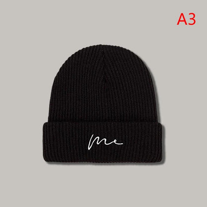 Winter Hats For Unisex Beanies Knitted Solid Cute Hat Lady Autumn Female Beanie Caps Warmer Bonnet Men Casual Cap - Leo’s Look Your Best 