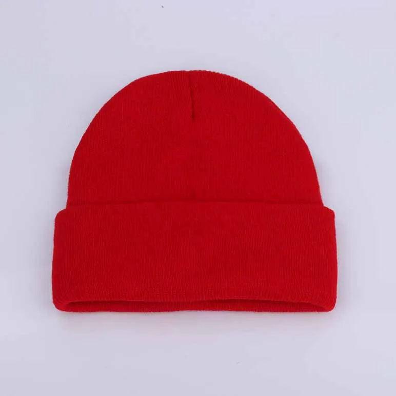 Winter Hats for Woman New Beanies Knitted Fluorescent Cute Hat Girls Autumn Female Beanie Caps Warmer Bonnet Ladies Casual Cap - Leo’s Look Your Best 