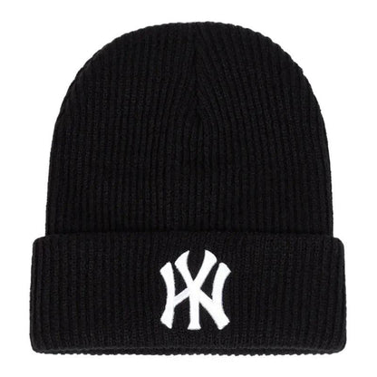 Unisex WY Letter Embroidery Beanies Autumn Winter Warm Hat Hip Caps for Women Men - Leo’s Look Your Best 