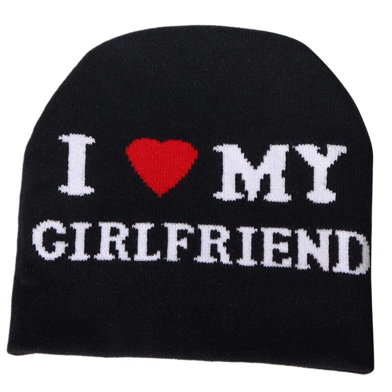 50JB Popular Couples Hat Letter Beanies Hat Unisex Girl Winter Autumn Hat Warm Pullover Hat Breathable Skull Hat - Leo’s Look Your Best 