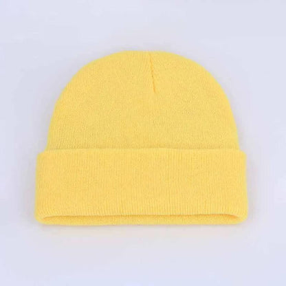 Winter Hats for Woman New Beanies Knitted Fluorescent Cute Hat Girls Autumn Female Beanie Caps Warmer Bonnet Ladies Casual Cap - Leo’s Look Your Best 