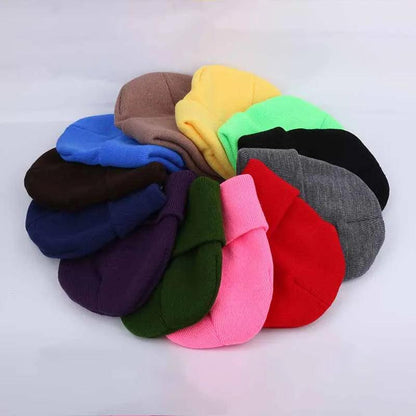 Winter Hats for Woman New Beanies Knitted Fluorescent Cute Hat Girls Autumn Female Beanie Caps Warmer Bonnet Ladies Casual Cap - Leo’s Look Your Best 