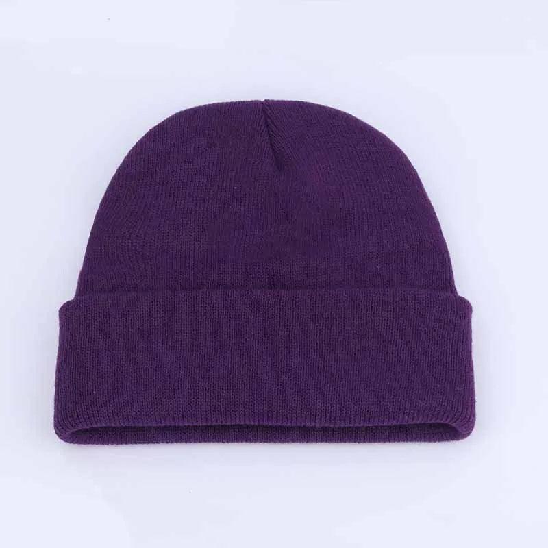 Winter Hats for Woman New Beanies Knitted Fluorescent Cute Hat Girls Autumn Female Beanie Caps Warmer Bonnet Ladies Casual Cap - Leo’s Look Your Best 