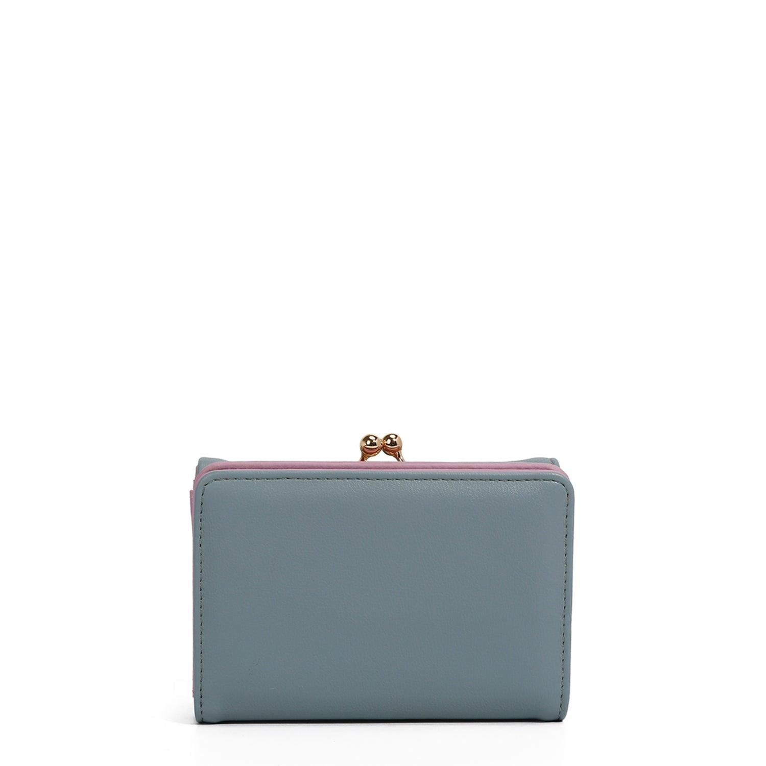 Nicole Lee USA Vegan Leather Trifold Wallet - Leo’s Look Your Best