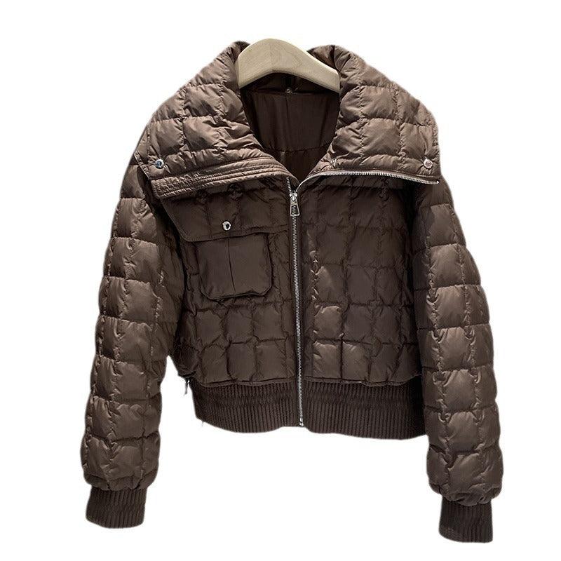 Winter Down Jacket Coat Female Korean Fashion - Leo’s Look Your Best 